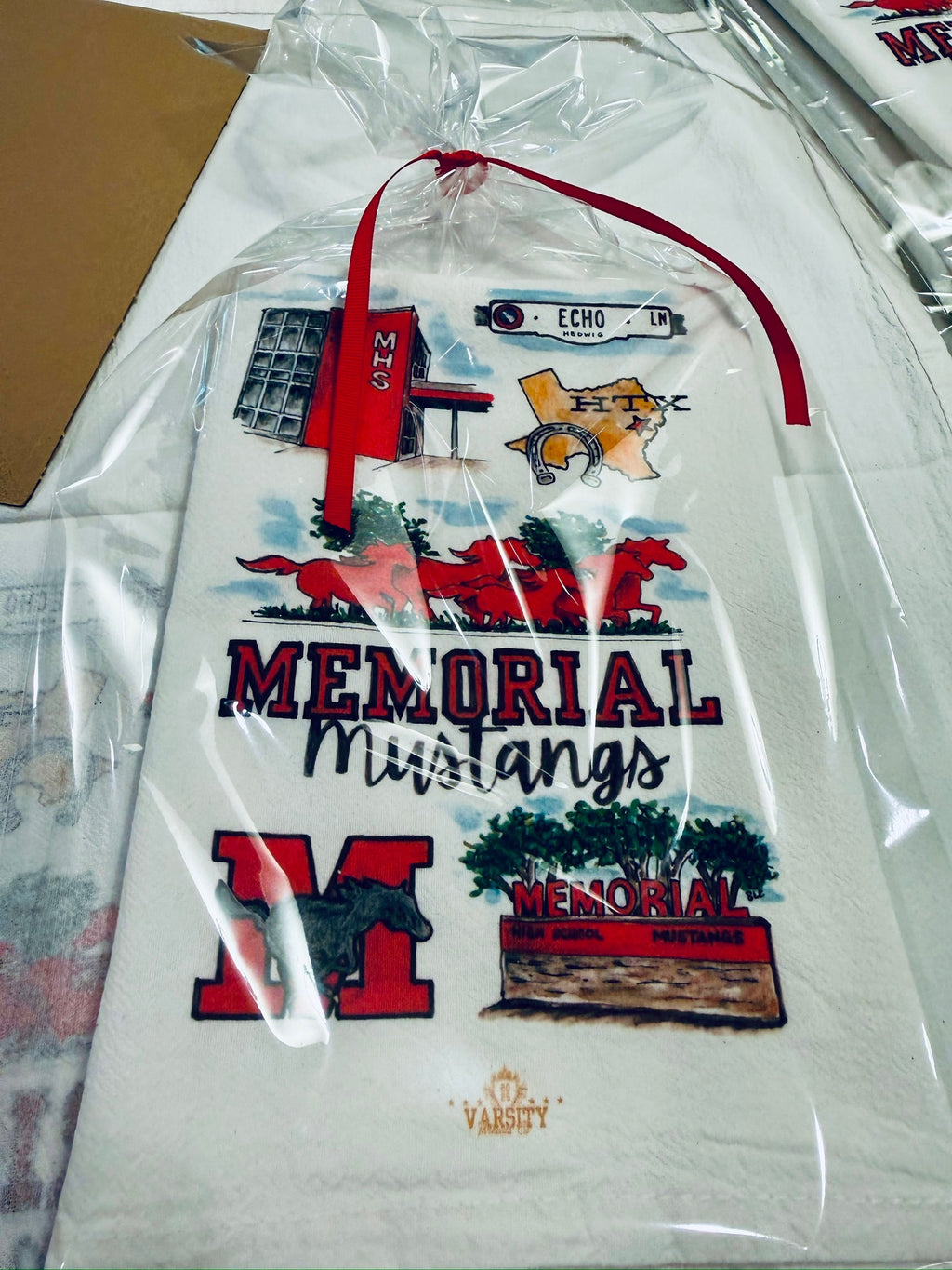 Memorial High School Heritage Tea Towel