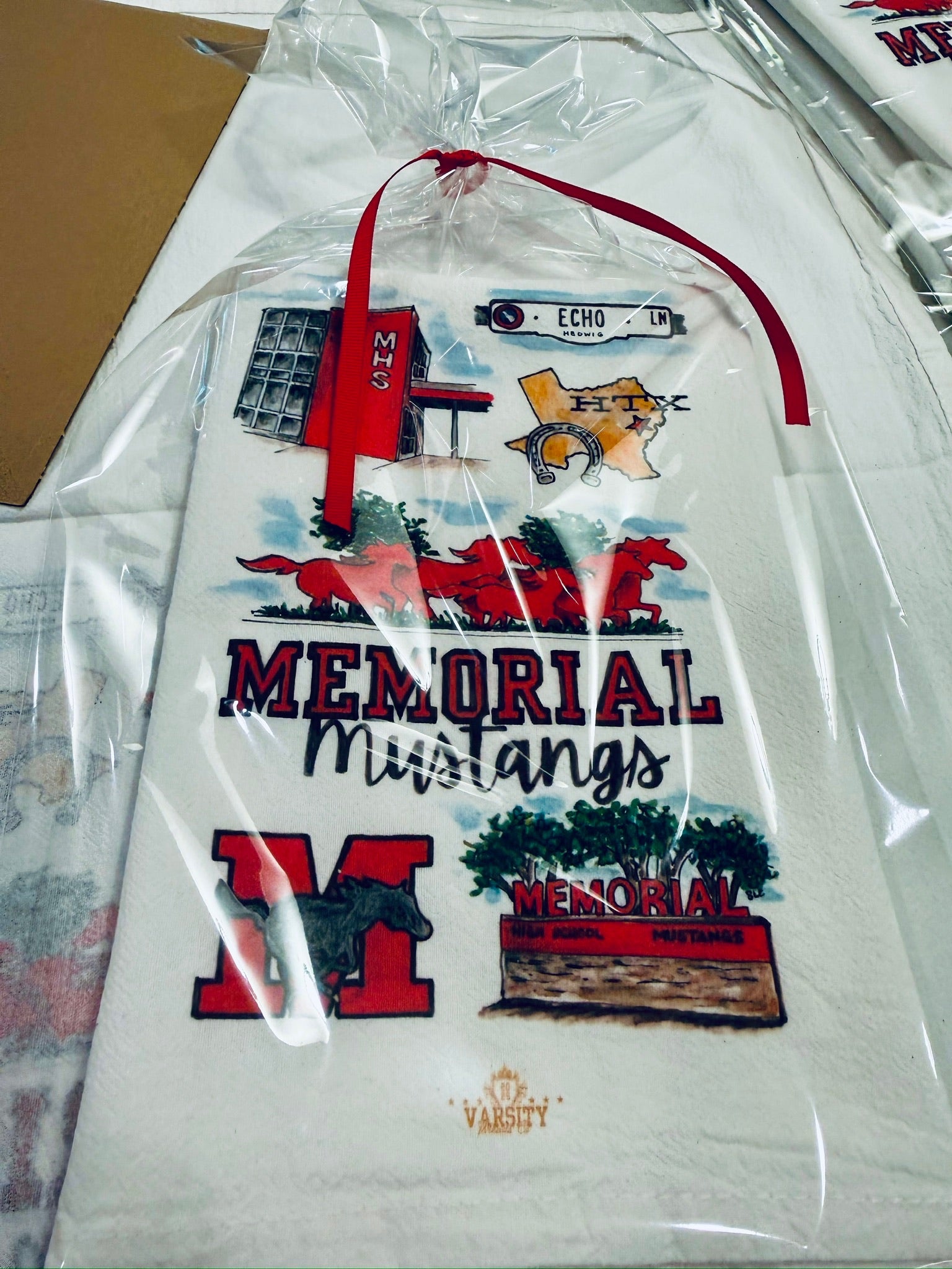 Memorial High School Heritage Tea Towel