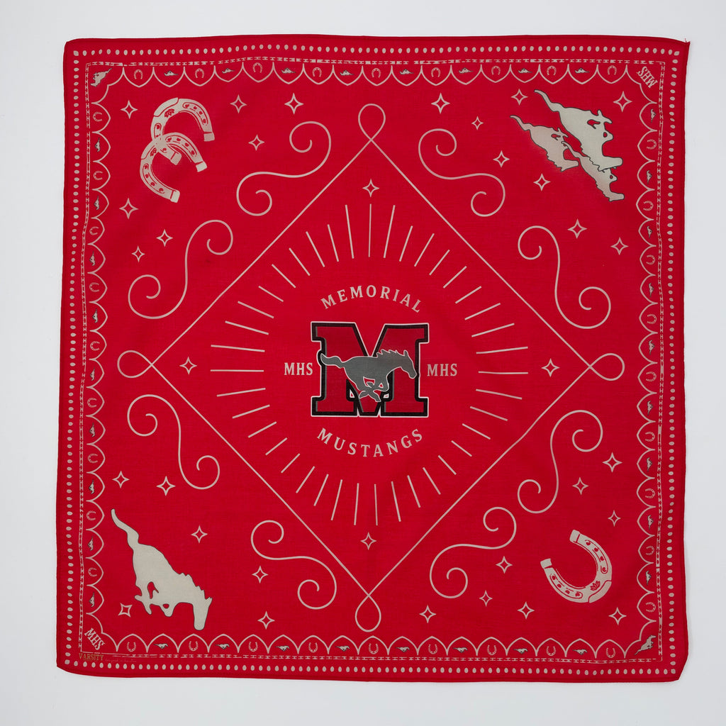 Memorial High School Cotton Bandana