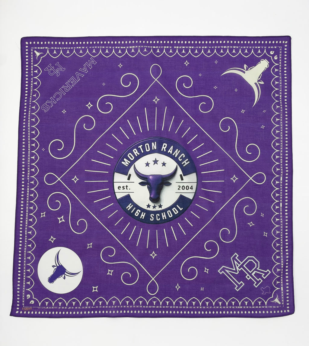 Morton Ranch High School Cotton Bandana