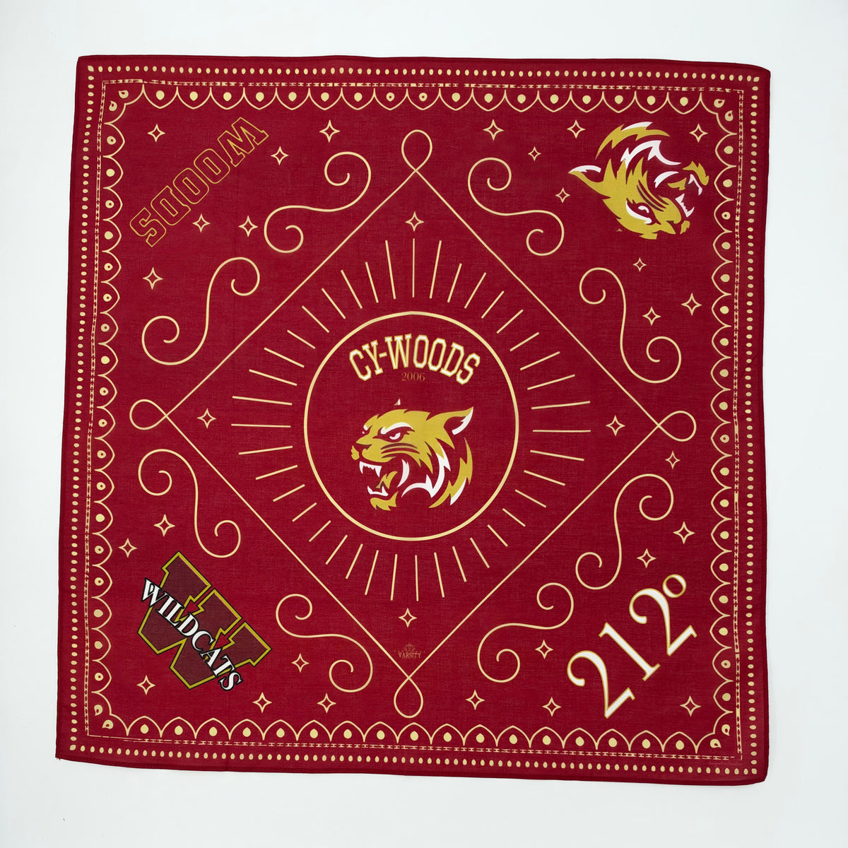 Cy-Woods High School Cotton Bandana