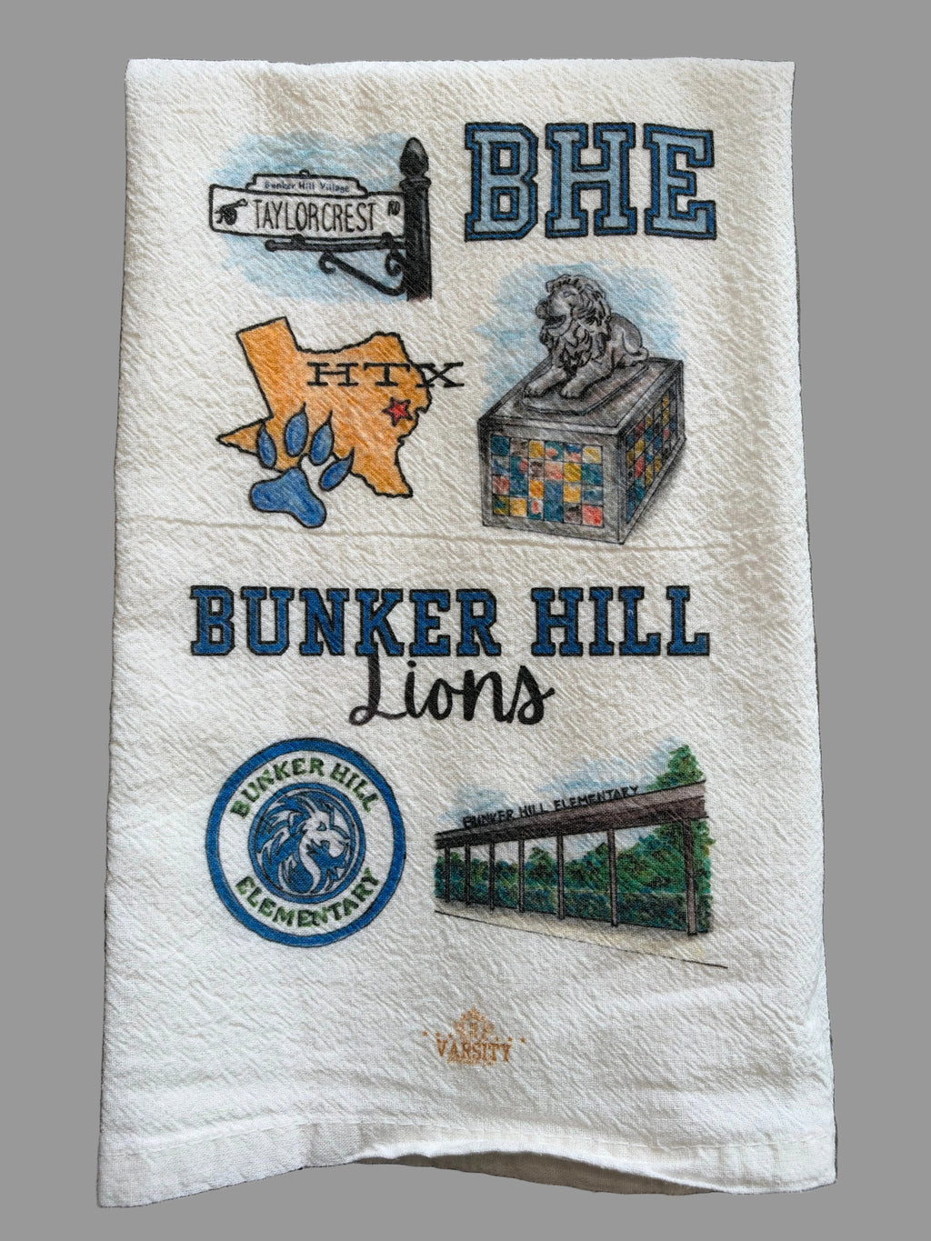 Bunker Hill Heritage Tea Towel