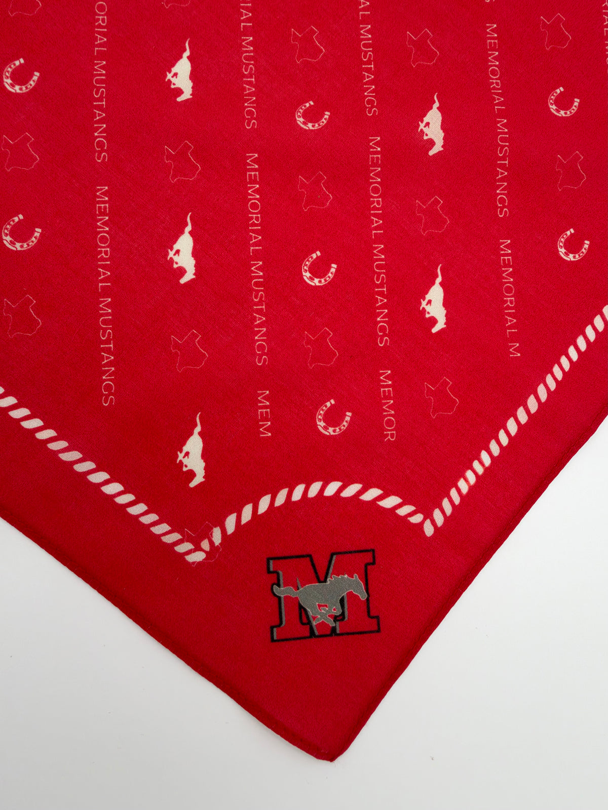 Memorial High School Cotton Bandana v2