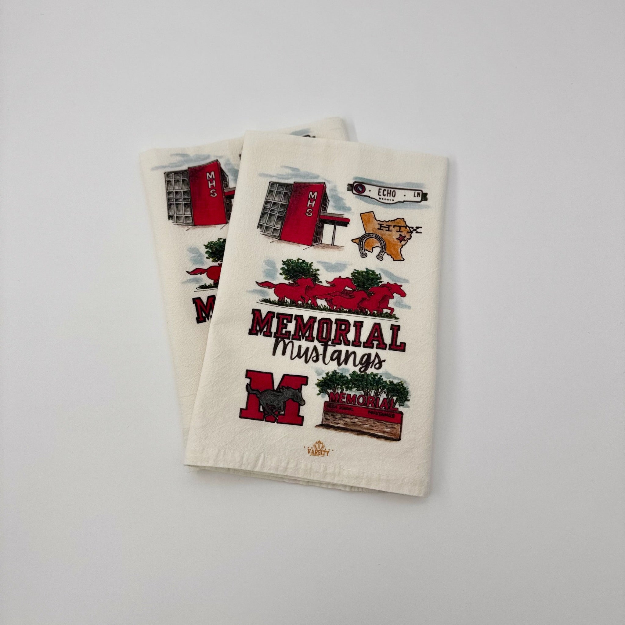 Memorial High School Heritage Tea Towel