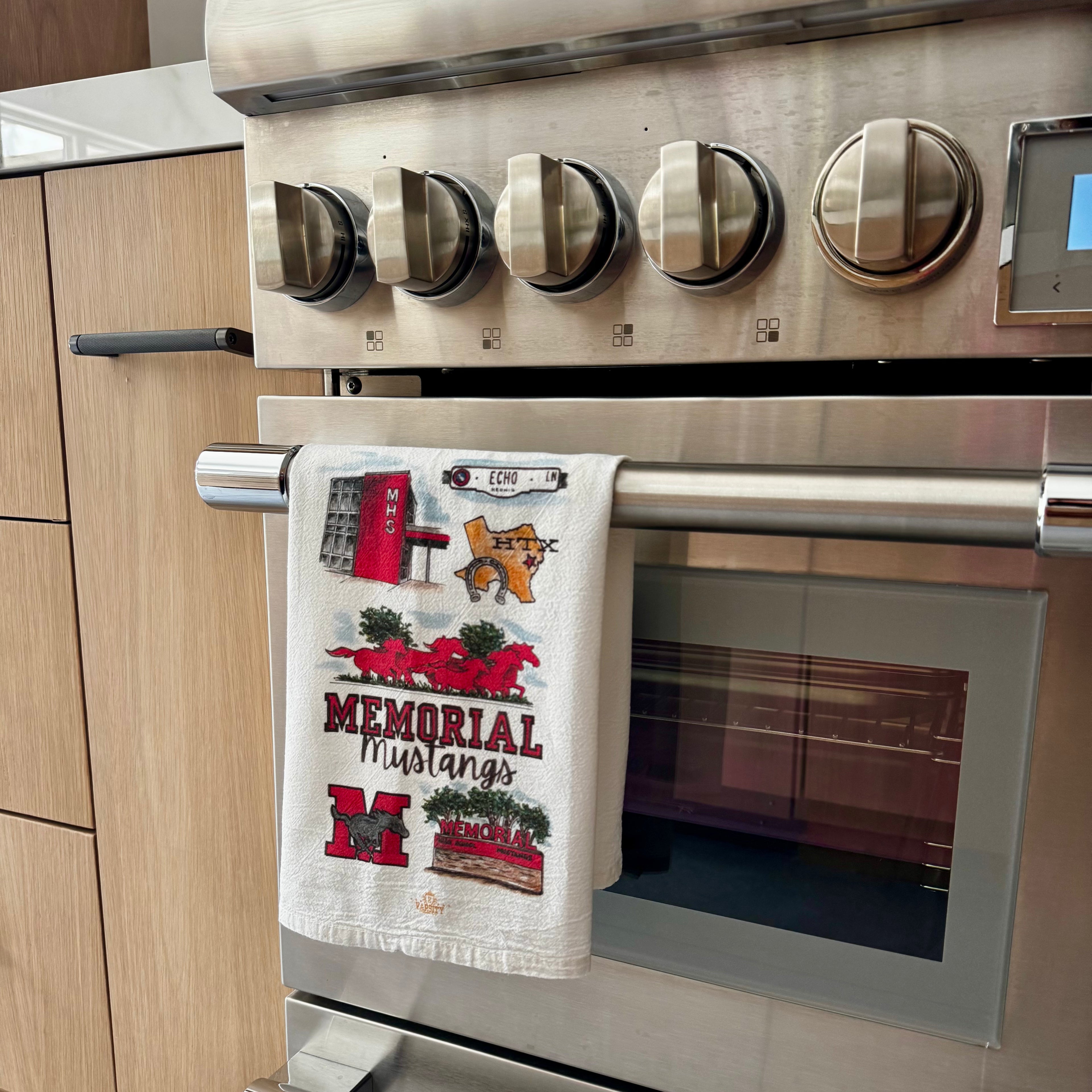 Memorial High School Heritage Tea Towel